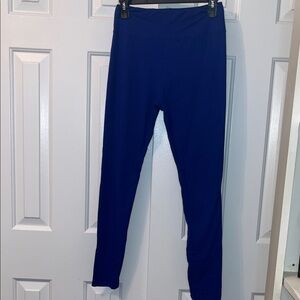 Always Leggings High Waist Soft Stretch Blue‎ Size OS